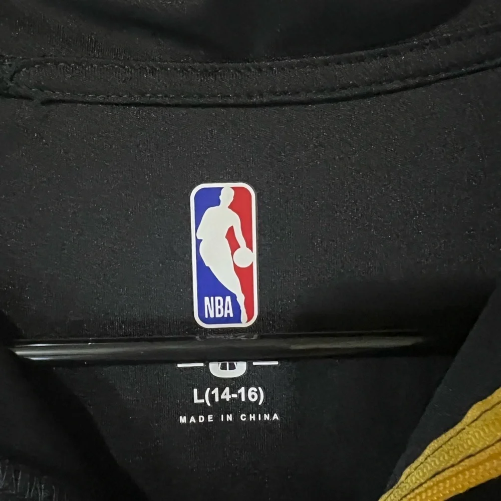 NBA Golden State Black Quarter Zip